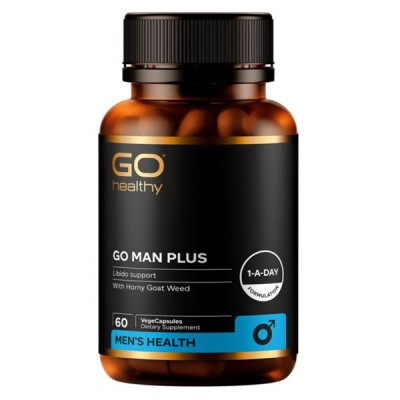 GO Healthy 男士活力胶囊 60粒 保持男性活力 Go Healthy Go Man Plus Performance